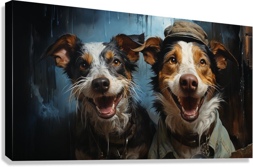 Buddies Canvas Print