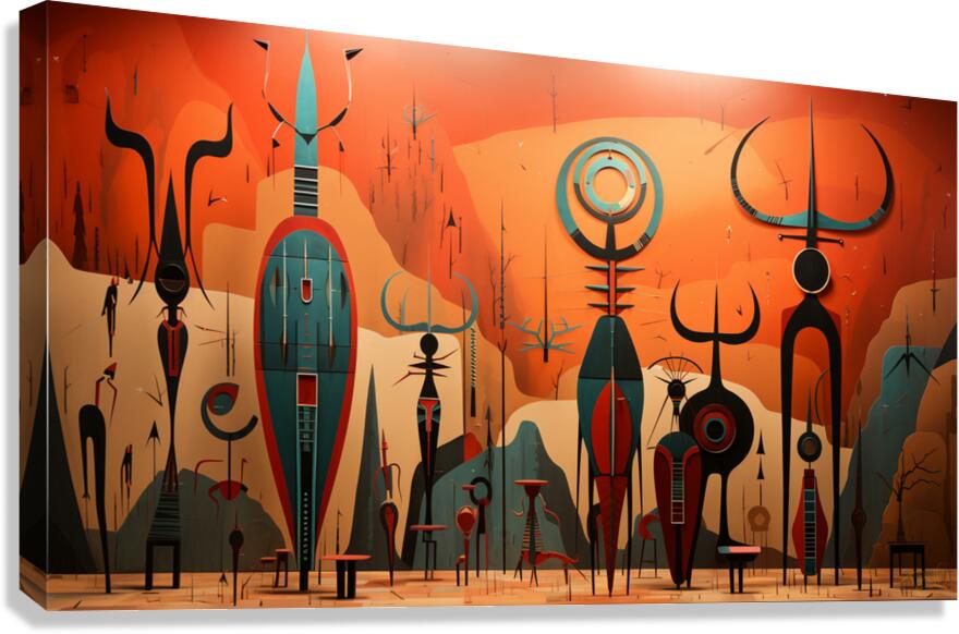 Stage Play 3 Canvas Print