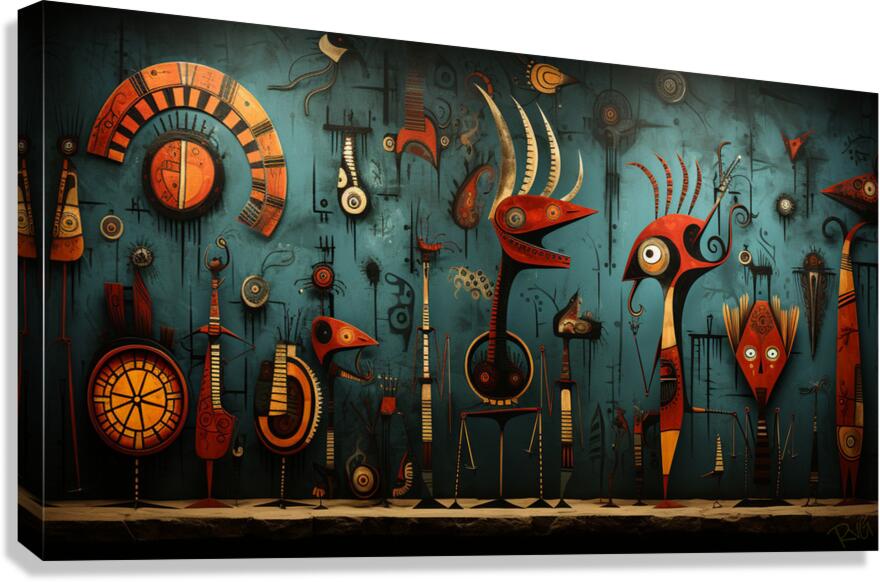 Stage Play 1 Canvas Print