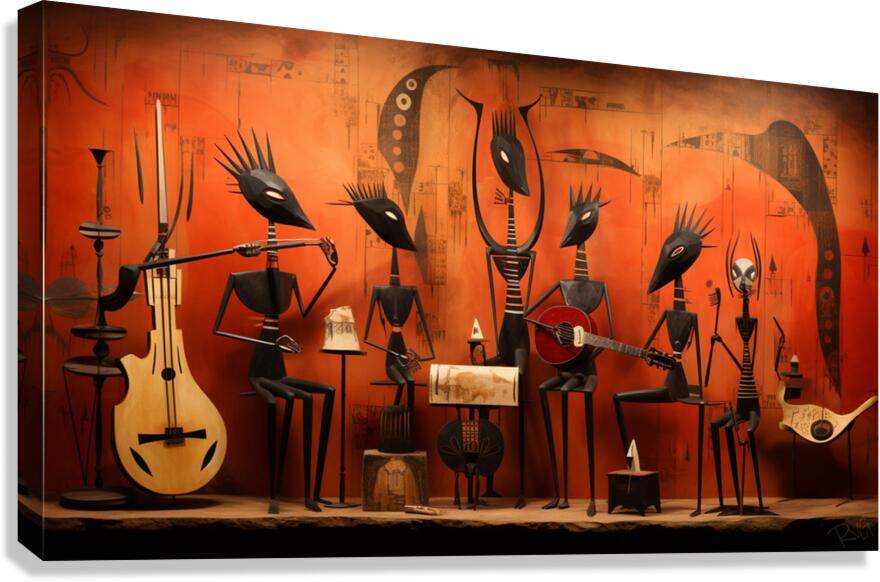 Stage Play 2 Canvas Print