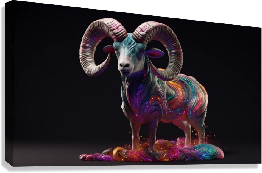 RamBow Canvas Print