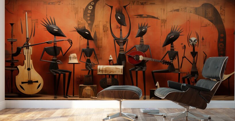 Stage Play 2 Wall Murals