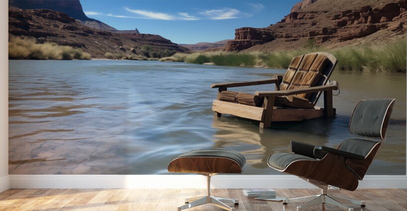 Just Sitn Here Wall Murals