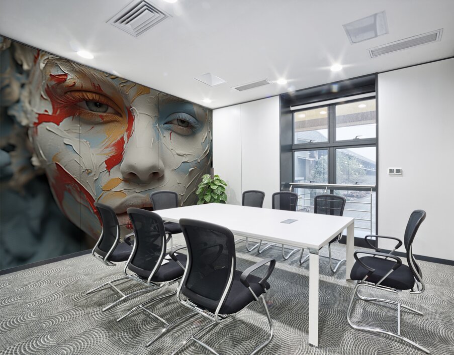 Face Paint Wall Printing