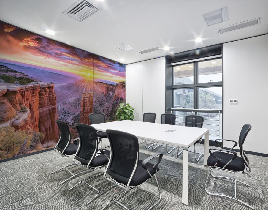 Sunrise Canyon Wall Printing